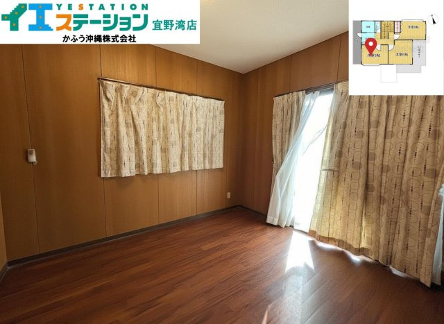 宇地泊2丁目　戸建ての洋室|※画像はAI処理により家具を消去しています。