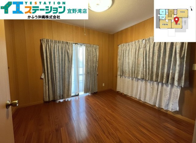 宇地泊2丁目　戸建ての洋室|※画像はAI処理により家具を消去しています。