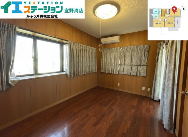 宇地泊2丁目　戸建ての洋室|※画像はAI処理により家具を消去しています。
