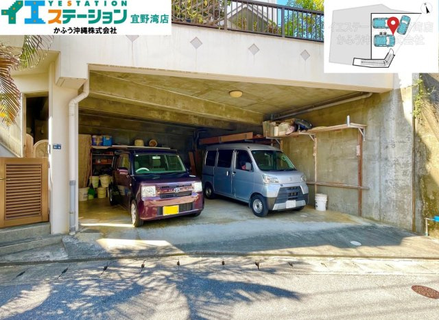 宇地泊2丁目　戸建ての駐車場|駐車場最大2台可