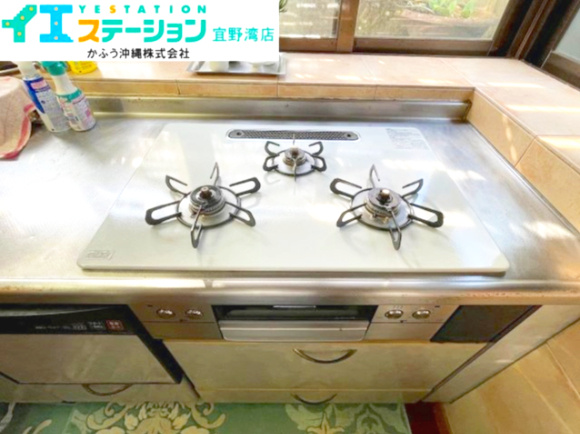 宇地泊2丁目　戸建てのキッチン