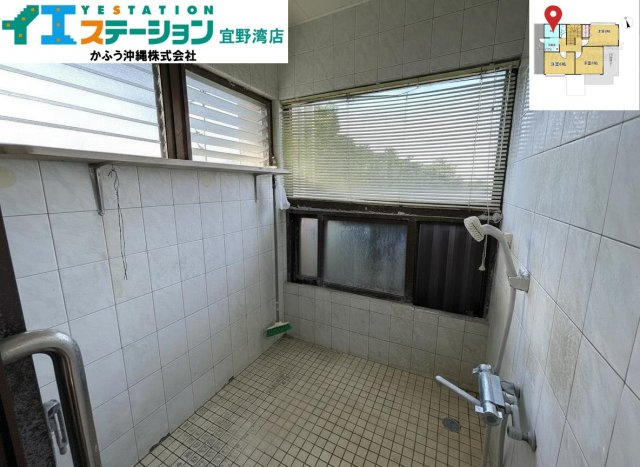 宇地泊2丁目　戸建ての浴室|※画像はAI処理により家具を消去しています。