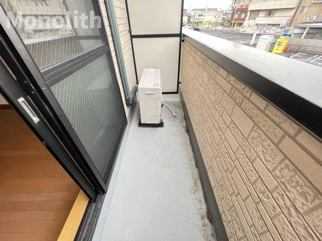Kセゾン春木のバルコニー