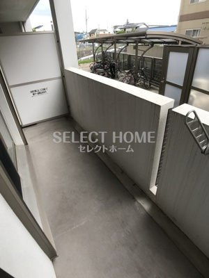【バルコニー】 | オイコス小呂 | 同型タイプバルコニー付きです