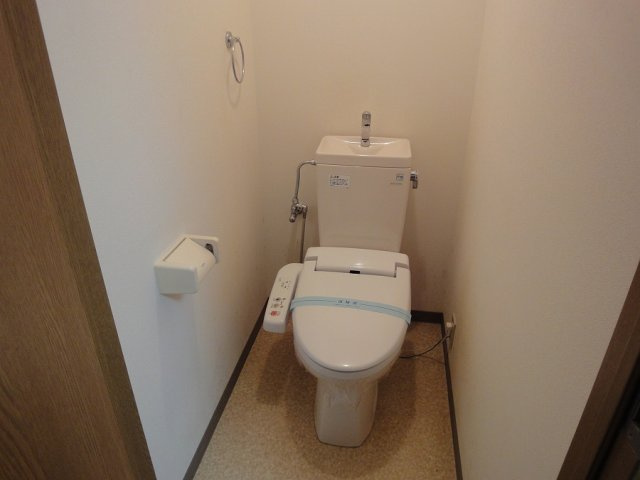 【トイレ】 | メロディハイム愛宕山 | 温水洗浄暖房便座