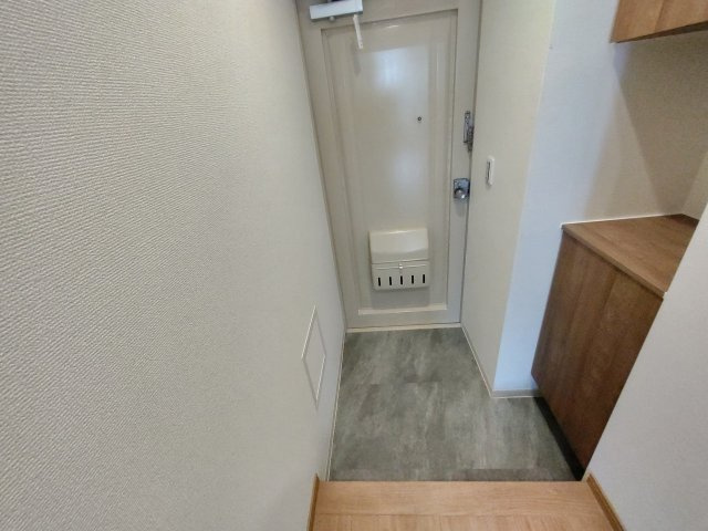 神ノ木植田マンションの玄関