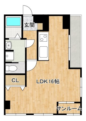神ノ木植田マンションの間取り