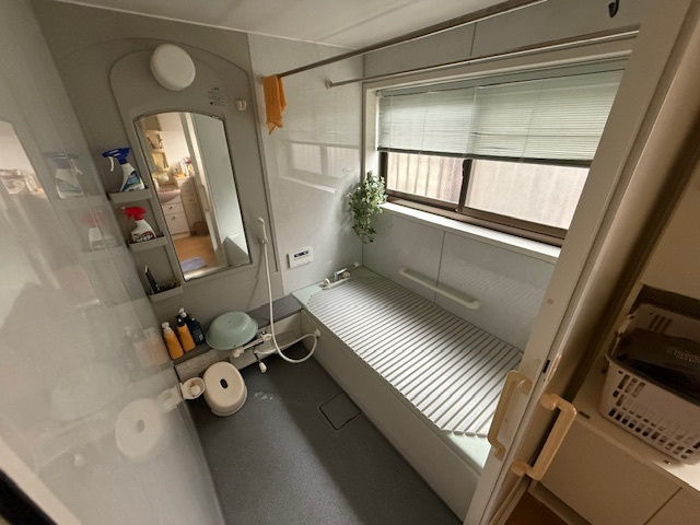 北上市常盤台中古戸建の浴室