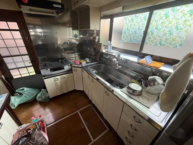 北上市常盤台中古戸建のキッチン