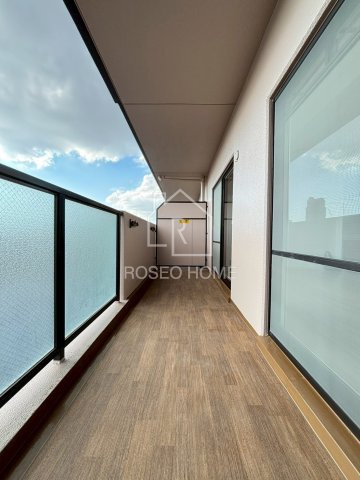 サンファースト京橋のバルコニー