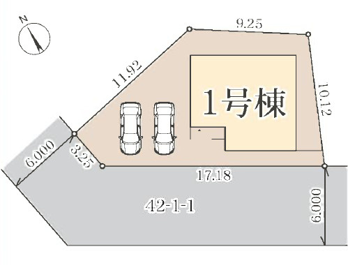 【区画図】 | 高砂市阿弥陀町魚橋２期（全1棟）新築