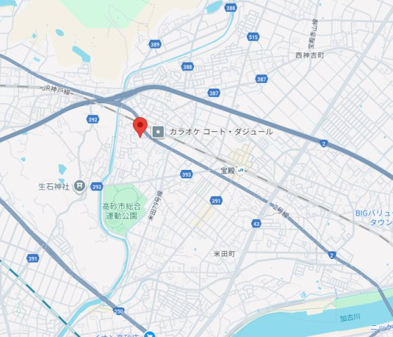 【地図】 | 高砂市阿弥陀町魚橋２期（全1棟）新築