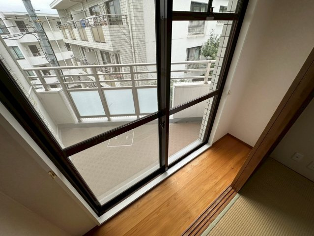 ビバリーハウス青谷弐番館のバルコニー