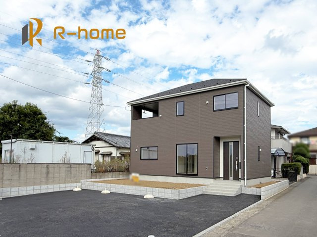 つくば市北中島第3　新築戸建て　1号棟の外観|ご予約を頂ければ、『平日』はもちろん『早朝』や『夜間』もご見学可能です♪お気軽にお申し付けください♪