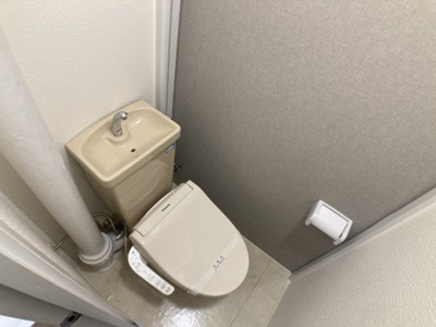 【トイレ】 | 夢野ハイタウン1号棟 | 温水洗浄便座付きトイレ