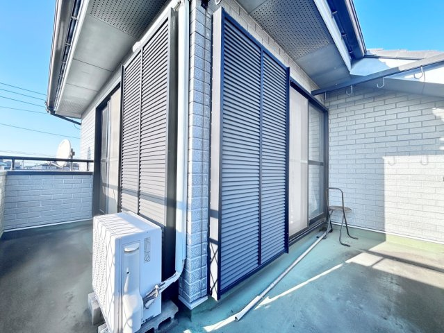 久喜市菖蒲町下栢間　中古一戸建てのバルコニー