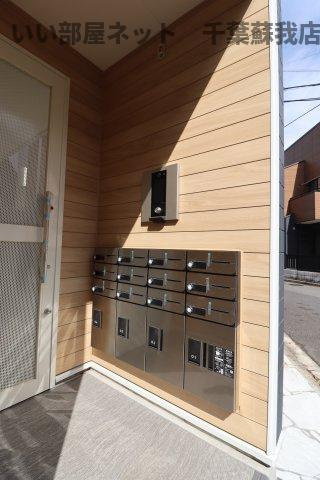ミリアビタ長洲のロビー|宅配ボックス