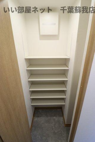 ミリアビタ長洲の収納|ちょっとした収納スペースも充実しています