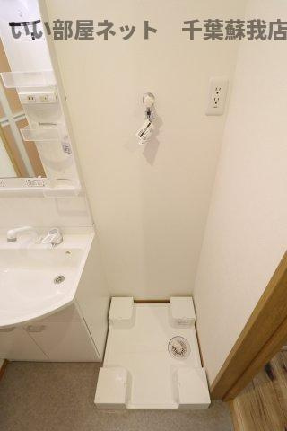 ミリアビタ長洲の洗面所|洗濯機置場