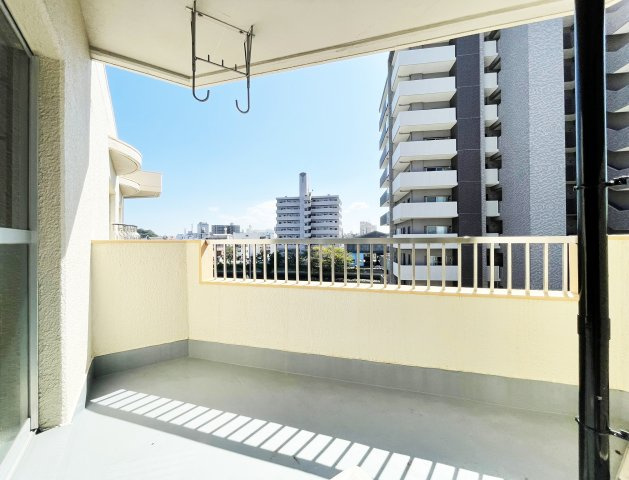 宮内ハイツのバルコニー