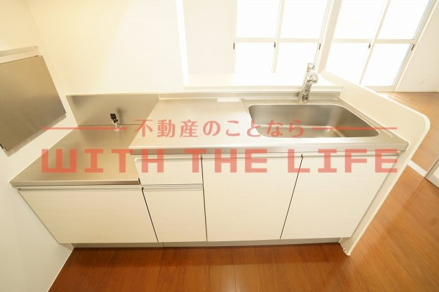 ヴァイセガルテン【10，000円キャッシュバック対象物件】のキッチン|使いやすいキッチンです