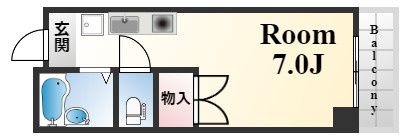 山手ユージハウスの間取り
