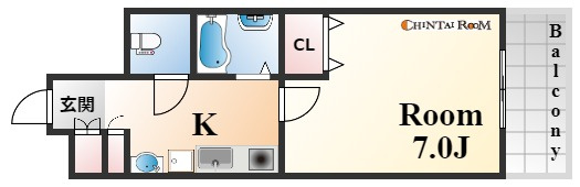 ウィンテージ神戸元町の間取り