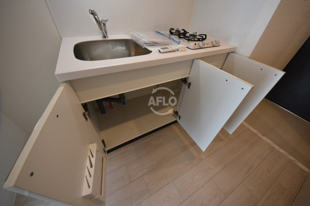 エスリード大阪京橋フロレゾンの収納|エスリード大阪京橋フロレゾン　キッチン収納