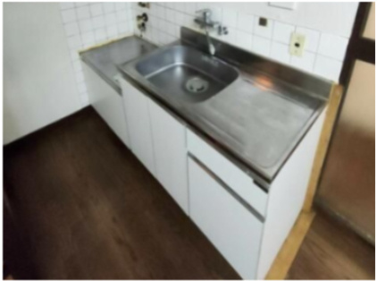 乾木工芸ビルのキッチン