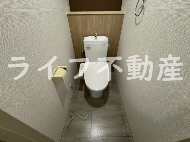 アバハイム西村のトイレ|ゆったりとした空間のトイレです