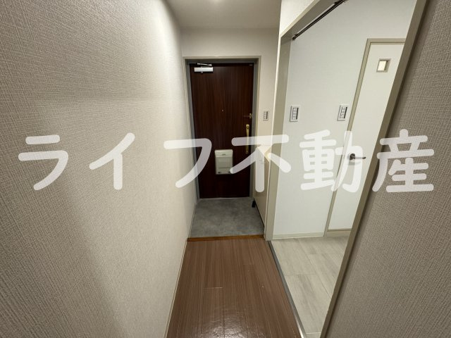 アバハイム西村の玄関|シンプルで使いやすい玄関です