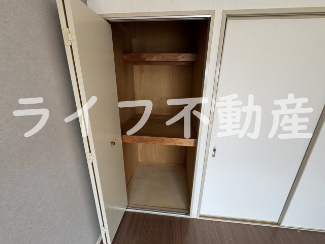 アバハイム西村の収納|大きなスペースがあり、収納には困りません