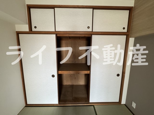 アバハイム西村の収納|大きなものも収納できそうです