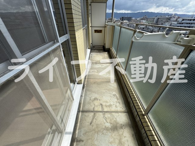 アバハイム西村のバルコニー|陽当たり良好なバルコニーです