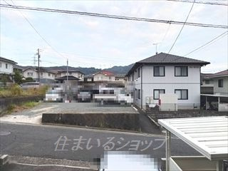 広島市安佐北区落合南３丁目のアパートの展望|募集のお部屋からの眺望です！