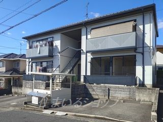 広島市安佐北区落合南３丁目のアパートの外観