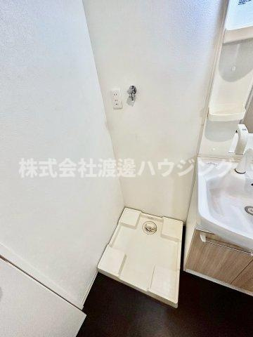 千里ロイヤルハイツの設備|室内洗濯パン