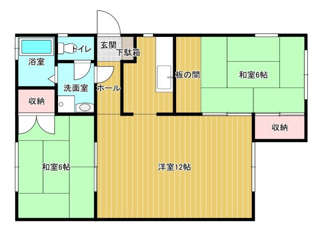 合川ビレッジの間取り