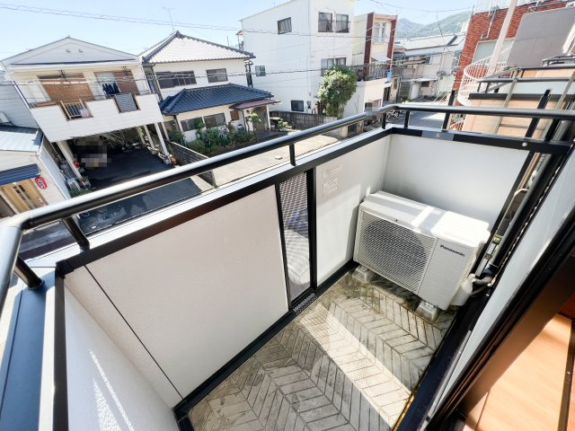 ヴィラソレイユのバルコニー