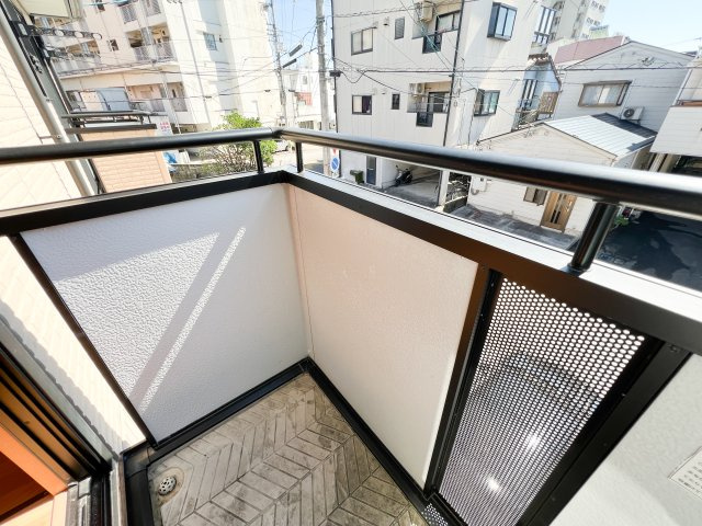 ヴィラソレイユのバルコニー