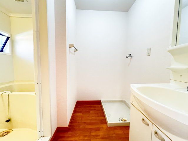 ヴィラソレイユの洗面所