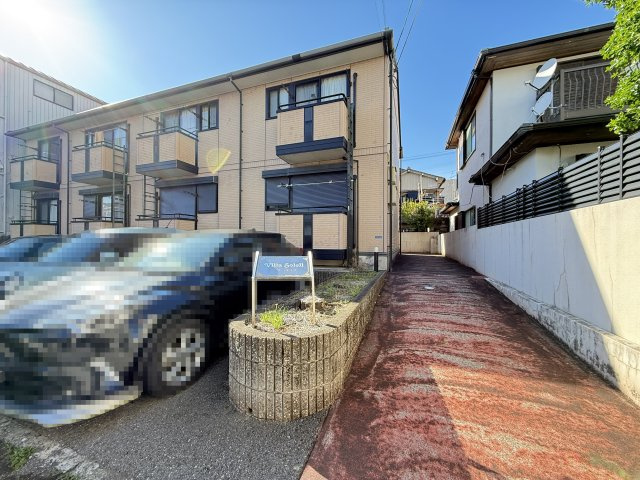 ヴィラソレイユのエントランス