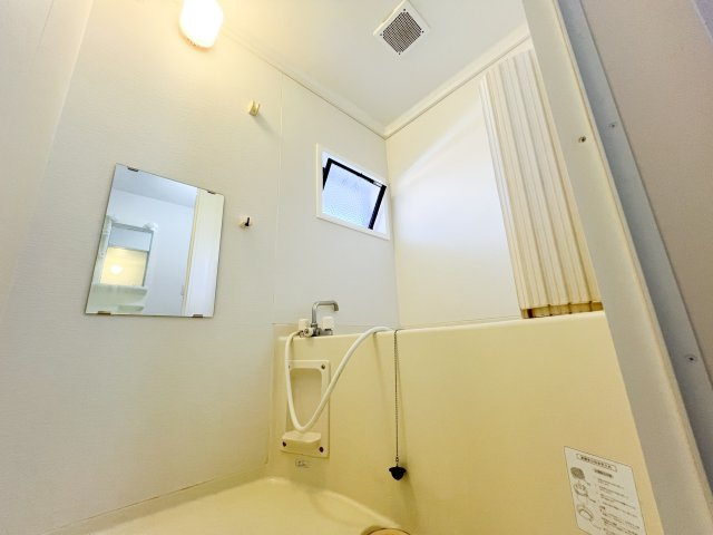 ヴィラソレイユの浴室