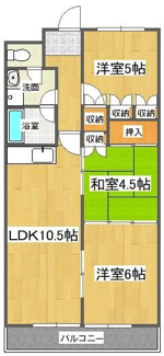 【間取り】 | 第17柴田マンション