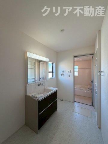 【独立洗面台】 | 第1吉岡町漆原　１号棟　平屋