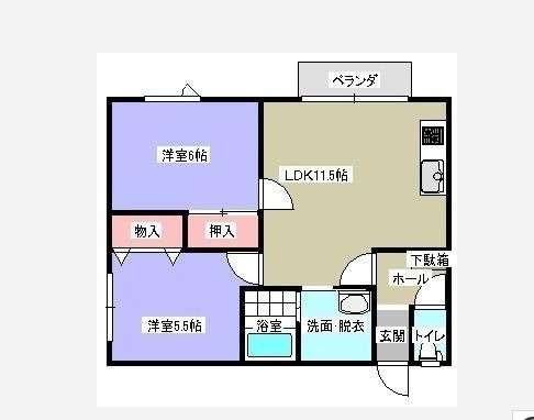 ファイン２１の間取り