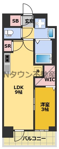 【間取り】 | エステムコート名古屋TWINWEST | 間取りです。