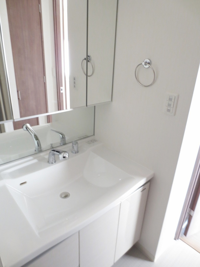 プレサンス難波フィネストの洗面所