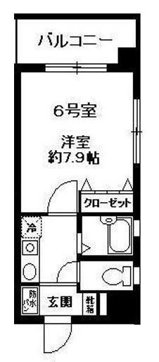 ナウパレス百道浜の間取り