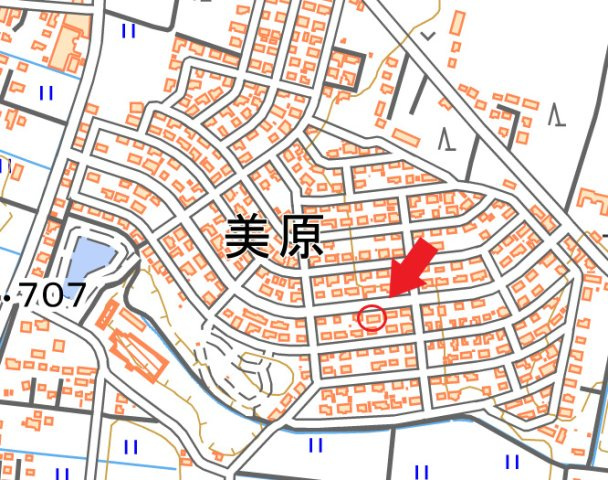 長野県伊那市　一棟の地図